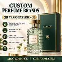 Flacon de parfum rond marron 50 ml avec bouchon doré côtelé, flacon de parfum en verre de style arabe pour coffret de présentation de marque