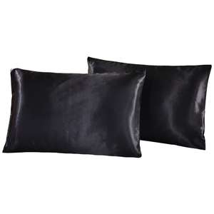 Funda de Almohada de Satén de Seda Sintética con Diseño Multicolor, Juego de 2 Fundas para un Sueño Saludable - Product Image 3