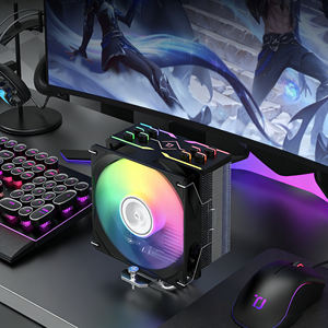 ชุดระบายความร้อนซีพียู J10 ARGB Waterfall Lighting พร้อมพัดลม PWM ขนาด 12 ซม. สำหรับ Intel AMD ทุกแพลตฟอร์ม พัดลมขนาด 120 มม. รองรับ <span class=keywords><strong>TDP</strong></span> สูงสุด <span class=keywords><strong>220W</strong></span> - Product Image 5