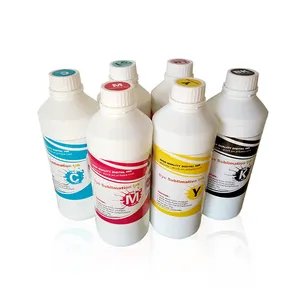 Sublimationstinte für Epson-basierte Sublimationsdrucker (4 Liter) - jeweils 1 Liter K, C, Y, M