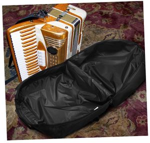 Bolsa para Acordeón, Funda Acolchada para Piano de 48/60/72 Bajos, Mochila con Correas para los Hombros, Estuche para Acordeón, Bolsa de Transporte para Instrumentos - Product Image 4
