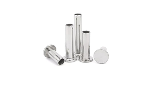 Precio de fábrica 3mm 4mm 5mm 6mm Acero inoxidable SUS 304 316 316L DIN7338 Remache semi tubular de cabeza plana - Product Image 2