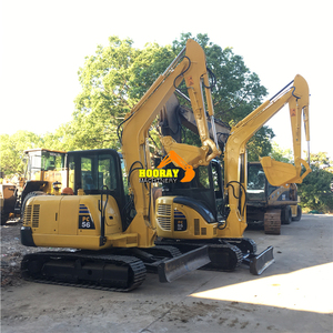 Mini-excavatrice Komatsu PC56-7 d'occasion, très demandée, avec peu d'heures de fonctionnement, excellent prix, à vendre - Product Image 1