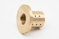 Écrou à Vis Mère Trapézoïdale Autolubrifiant à Graphite Intégré Tr10 Tr20 Tr30 Tr40 Tr50 en Bronze Sans Entretien Sans Huile