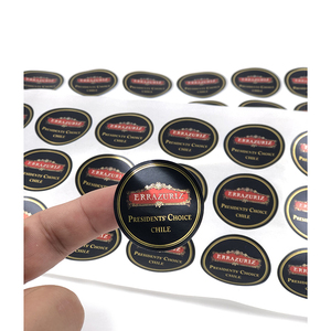 High Quality Promotional Vinyl Sticker Sheet Custom Logo for Business