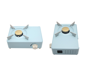 Réchaud à gaz butane portable en aluminium pour l'extérieur avec allumage automatique, cuisinière de camping pliable pour utilisation en voiture - Product Image 5