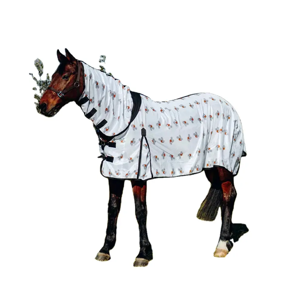 Sac de cheval à capuche personnalisé, prix de gros, tapis cheval confortable