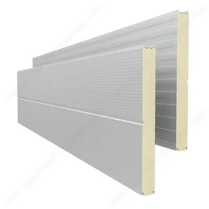 Fábrica Fornecimento Direto Alta Qualidade PU Poliuretano Painel Sanduíche PIR Isolado Cold storage board tapume painéis parede exterior