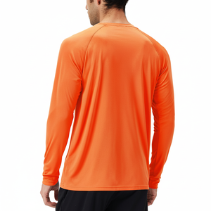 Camiseta de Protección Solar para Hombre, 100% Poliéster, Impermeable, con Estampado Personalizado, de Secado Rápido, Ajustada y Compresiva - Product Image 1