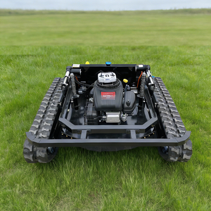 Robot tondeuse sans fil télécommandé certifié CE EPA, adapté à tous les terrains, y compris les pentes raides, capable de tondre. - Product Image 4