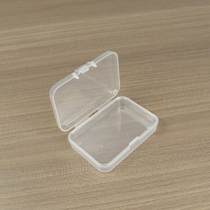 Transparent Plastic <b>Storage</b> <b>Box</b> 6.5x4.5x1.5cm For Jewelry Parts Seeds Beads Desktop Organizer <b>Small</b> Accessory Container - Product Image 4