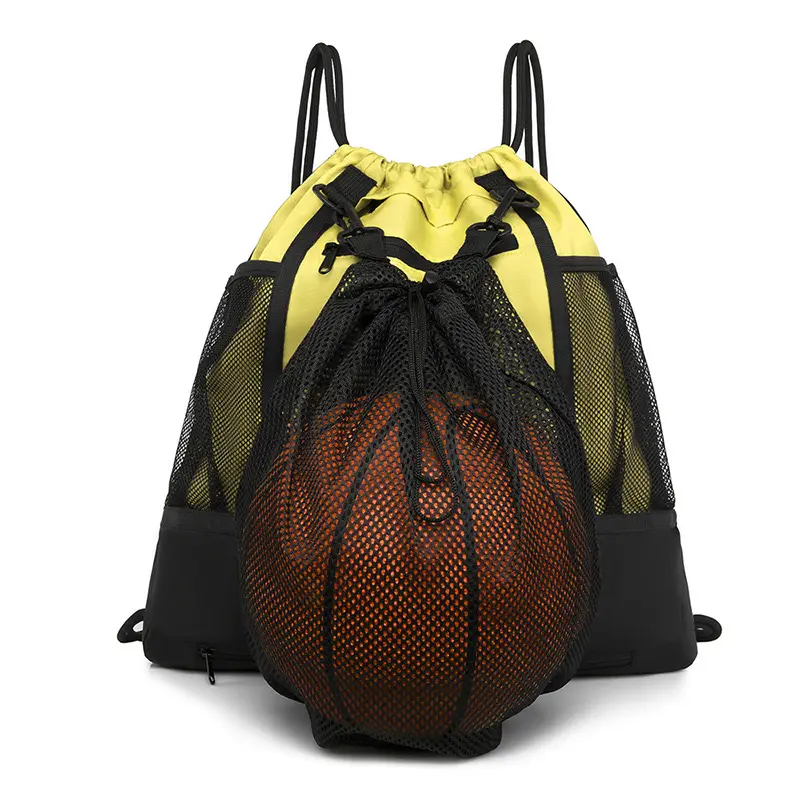Professional Nylon drawstring bag Manufacturer Waterproof Multi-Functional sport bag for men women sport travel hiking