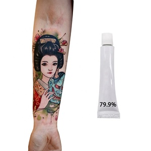 ครีมสีสักคุณภาพสูงปรับแต่งได้ 30 มล. 50 มล. สารช่วยเพิ่มสีสักสำหรับการสักถาวร 79.9% ครีมผงสีสัก - Product Image 2