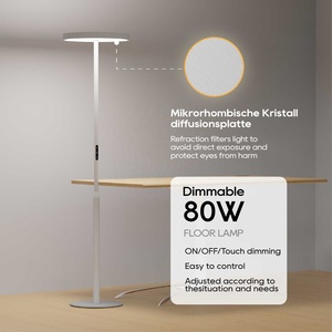 Số lượng lớn mua stehlampe Vòng LED Đèn sàn trang trí nội thất phòng khách lớn đèn đường làm việc LED ánh sáng sang trọng tầng thường vụ đèn - Product Image 3