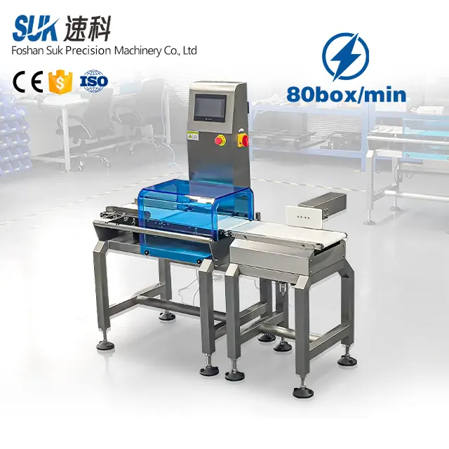 High Speed Accuracy Automatic Weight Quality Checker Control Auto Weight Sorting Machine