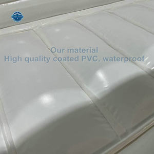 Structure gonflable commerciale en PVC grand format pour enfants, avec toboggan et <span class=keywords><strong>piscine</strong></span> à balles, blanche, 16x13 pieds, capacité 500 kg, idéale pour location de fêtes et mariages - Product Image 4