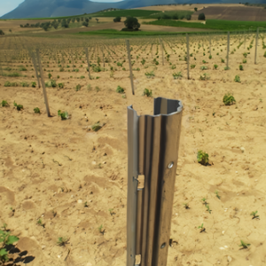 Poteau de vigne en forme de U, épaisseur 2,5 mm, longueur 2,7 m, robuste, galvanisé, pour verger - Product Image 3
