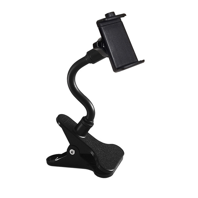 Wholesale Customizable Adjustable Lazy Phone Holder for iPhone Samsung Huawei, Flexible Arm 360 Rotating Clip Stand for Bed Desk