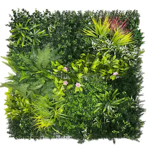 Linwoo Uv Resistent Gras Gazon Faux Plastic Tuin Hek Kunstgras Achtergrond Muur Voor Thuis