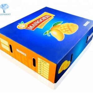 New Design Custom Folding <b>Large</b> Corrugated Paper Fruit <b>Packing</b> Cartons - Product Image 1