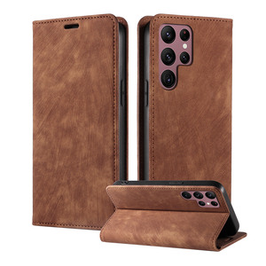 หรูหราMatte Touch Bookแม่เหล็กFlip PUหนังฝาครอบโทรศัพท์สําหรับSamsung <span class=keywords><strong>Galaxy</strong></span> S24 <span class=keywords><strong>Ultra</strong></span> S23 Plus - Product Image 1