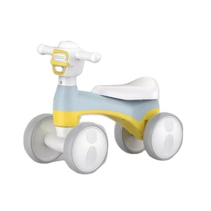 Bicicleta de Equilibrio para Niños de 3 Años, con Música y Burbujas, para Niños y Niñas, de 4 Ruedas, Patinete de Plástico - Product Image 4