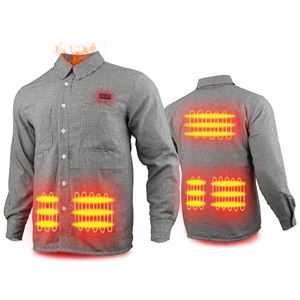 เสื้อเชิ้ตแขนยาวสำหรับผู้ชาย, เสื้อวอร์มกลางแจ้งแบบติดกระดุมสำหรับฤดูหนา<span class=keywords><strong>ว</strong></span> - Product Image 1