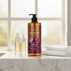 Champú Nutritivo y Refrescante de Cebolla Roja a <span class=keywords><strong>Precio</strong></span> de Mayoreo, Control de Grasa 2 en 1, Champú Orgánico para el Tratamiento del Cuero Cabelludo Seco - Product Image 1