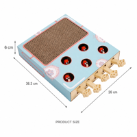   Griffoir pour chat en plastique, jouet multifonctionnel pour chat, pour griffer et jouer interactivement