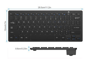 Custom bluetooth Tastaturen Korean <b>Keyboard</b> Hungarian French swiss German <b>Keyboard</b> Wireless <b>Keyboard</b> for Ios - Product Image 5