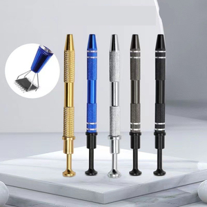 Herramienta de Extracción de Circuitos Integrados Segura contra Descargas Electrostáticas, Levantador de Chips BGA de 4 Puntas con Puntas de Precisión para Manipulación de Componentes SMD, Pinzas para Joyería y Arte de Uñas - Product Image 1