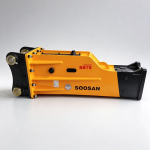 Martillo Hidráulico Tipo Caja SOOSAN SB70 con Certificación CE para Excavadoras de 16-21T, Garantía de 12 Meses - Product Image 1