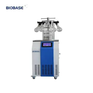 BIOBASE China Vertical Research Laboratory Biotechnology Lyophilizer Vacuum Drying Machine Freeze Dryer