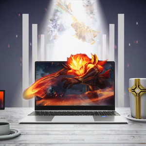 FHD IPS 15.6-<strong>Inch</strong> Core I7 Laptop <strong>Netbook</strong> with 32+256GB Hard Drive Capacity Support fingerprint unlock Gaming laptop - Product Image 5