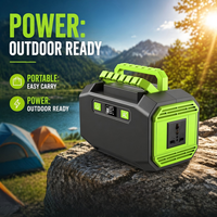 Nueva Estación de Energía Solar Portátil Handy de 200W 145Wh 39000mAh para Emergencias, Senderismo y Camping OVO-A1