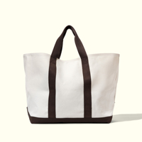 Sac fourre-tout Royal Fair personnalisé, minimaliste, bicolore, en toile et polyester, avec fermeture éclair, pour l'été, grand format, décontracté, pour le quotidien, la plage