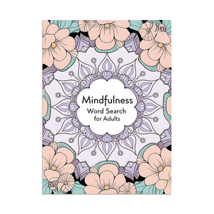 Mindfulness Word Search para adultos Cross-Border Popular Puzzle Book Desechable Adult Mindfulness Word Search - Product Image 1