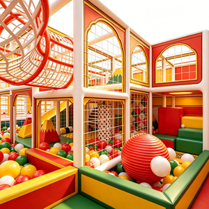 Softplay Custom Toddler Friendly Colorful Carnival Playground All Round Activity Play Set for Kids Entertainment Venues - Product Image 3