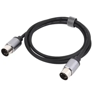 Custom Male Female Din 5 pin kabel für Subwoofer hause Audio kabel theater Audio kabel Modled stecker schalen