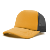 Gorras Trucker Firebird Personalizadas de Fabricante Chino, 5 Paneles, Múltiples Colores Disponibles, Gorras Ajustadas con Logotipo Bordado