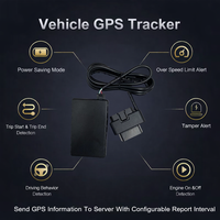 Dispositif de localisation de véhicule, dispositif de suivi de voiture pour le contrôle de flotte via 4G CAT-1bis BLE, câbles d'alimentation
