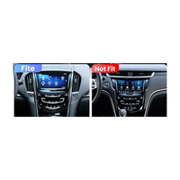 Autoradio Android 9,7 pouces pour Cadillac ATS XTS ATS-L SRX CTS 2013-2019 GPS Carplay Écran tactile vertical Lecteur vidéo