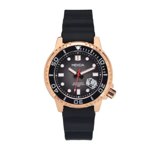 MEXDA Luxury Watches Men NH35 Watch Sapphire Glass 10ATM Automatic Diver Watch Rotating Bezel OEM Customer Logo