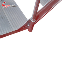 Construction modulaire personnalisée en aluminium pour bâtiment Main courante Plate-forme de travail Escaliers