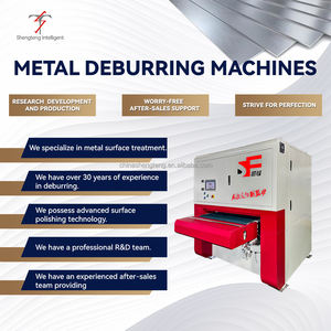 卸売価格 ワイドベルト金属表面研磨 エッジ研削 丸み付け ワイヤードローイング バリ取り機 - Product Image 5