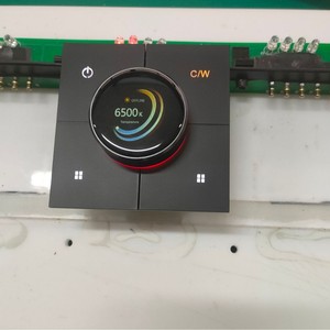 Graffiti Smart Dimmer-Schalterpanel ZigBee WiFi OLED-Display PC-Material OLED-Leiste für Hotel Fernbedienung Sprachsteuerung Szenenverknüpfung - Product Image 5