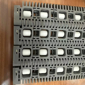 Banda Transportadora Modular <span class=keywords><strong>de</strong></span> Malla Plástica Tipo 400, Banda <span class=keywords><strong>de</strong></span> Clasificación <span class=keywords><strong>de</strong></span> Malla <span class=keywords><strong>de</strong></span> Alta Resistencia con Rodamientos <span class=keywords><strong>de</strong></span> Bolas, Banda Transportadora con Rodamientos <span class=keywords><strong>de</strong></span> Bolas POM Integrados - Product Image 3