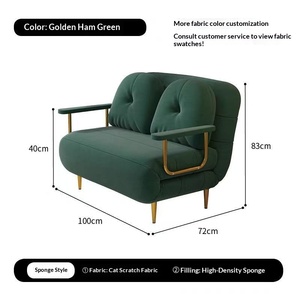 Hot Selling Cloud <b>Sofa</b> Bed <b>Folding</b> and Expanding Small Unit Bedroom Balcony Multi Functional Single Person <b>Sofa</b> - Product Image 4