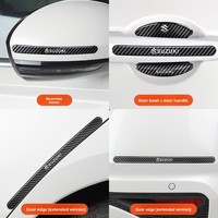 Pour Suzuki Jimny/Super Vitra/Alto/Speed Wing Special/Ingnes, pâte anti-rayures pour poignée de porte en fibre de carbone, fabriquée en Chine