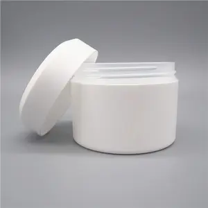 白vaselin Smoothingボディバター容器250ミリリットル化粧品プラスチックボディクリームジャー